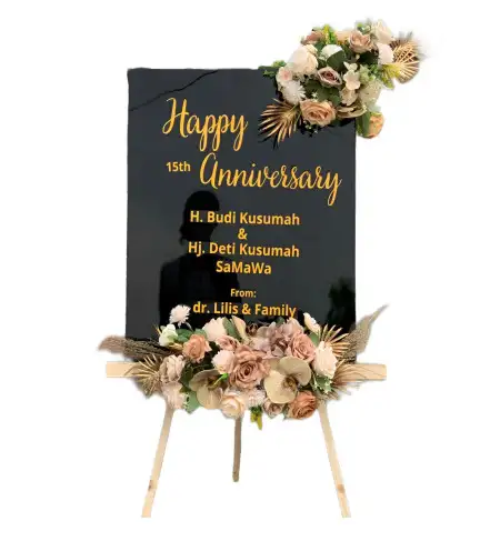 Papan Bunga Akrilik Pengaradan