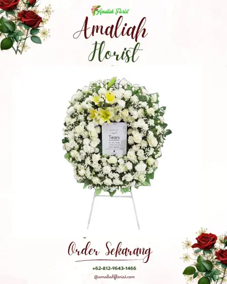 Krans Bunga Duka Pengaradan